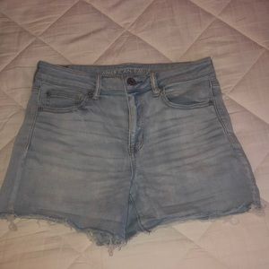 American Eagle Outfitters hi-rise shortie shorts